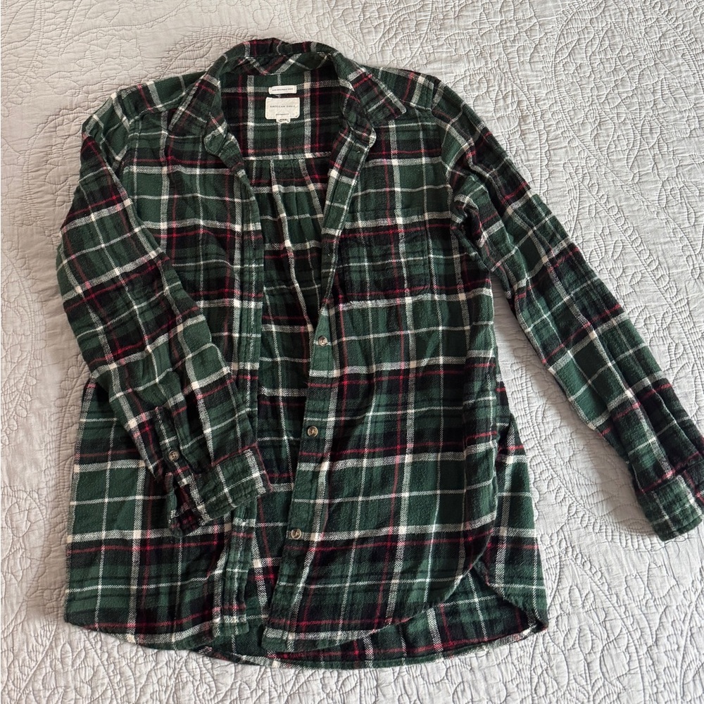 American Eagle flannel size M